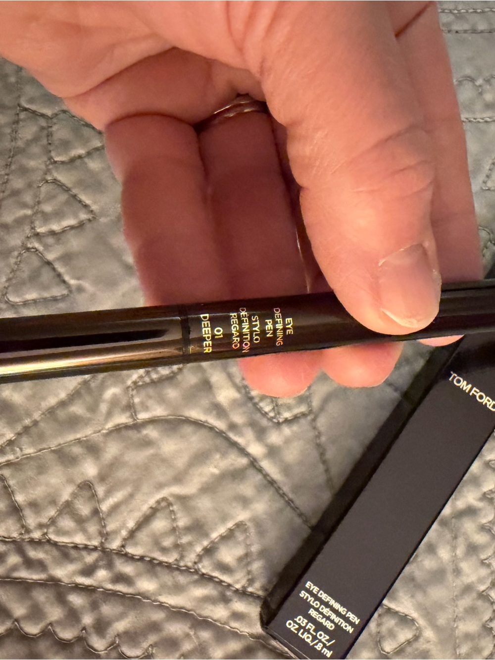 Tom Ford Eye Defining Pen - Black - “Deeper 01” - BNIB - Picture 6 of 7
